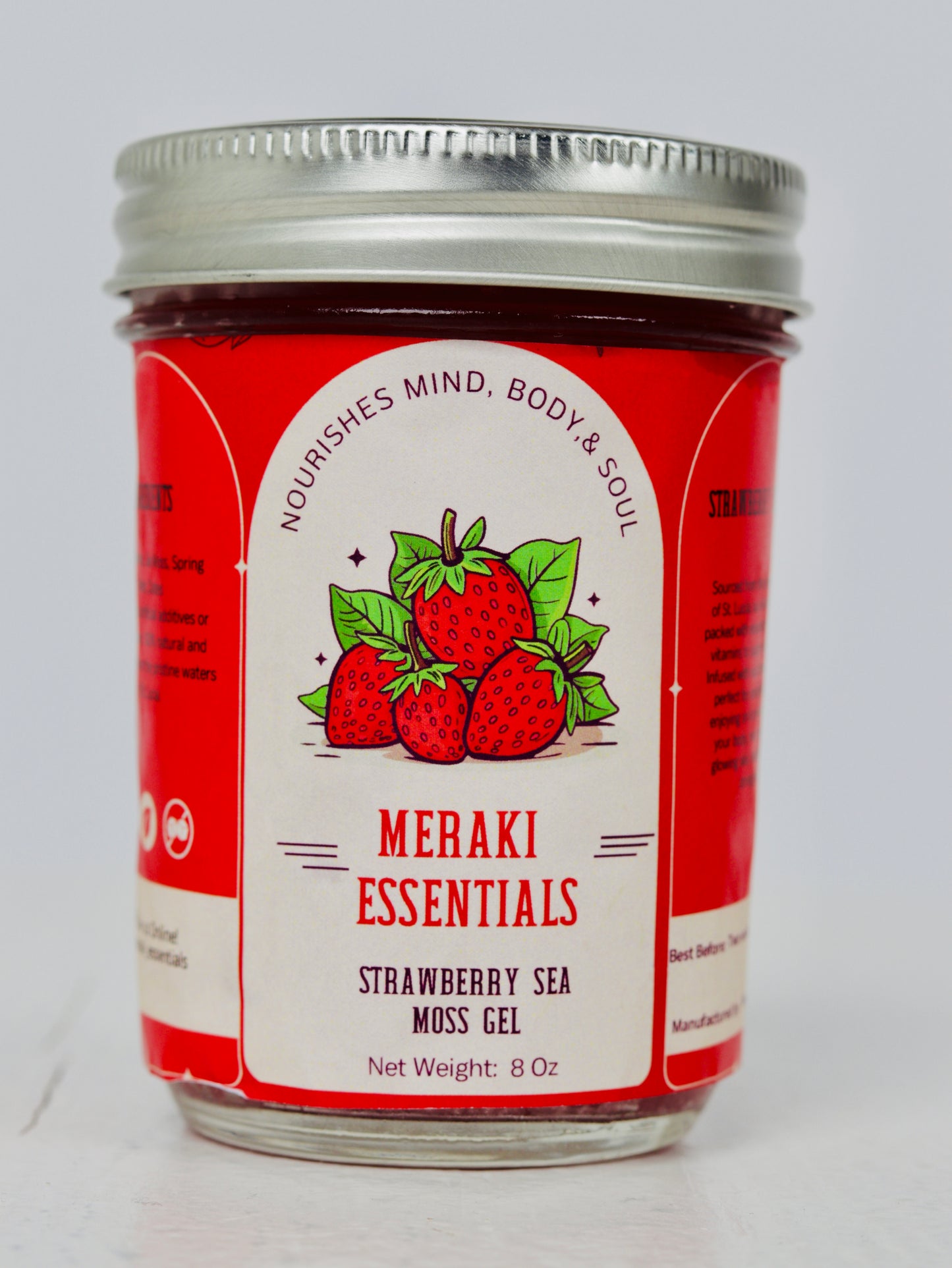 Strawberry Sea Moss Gel