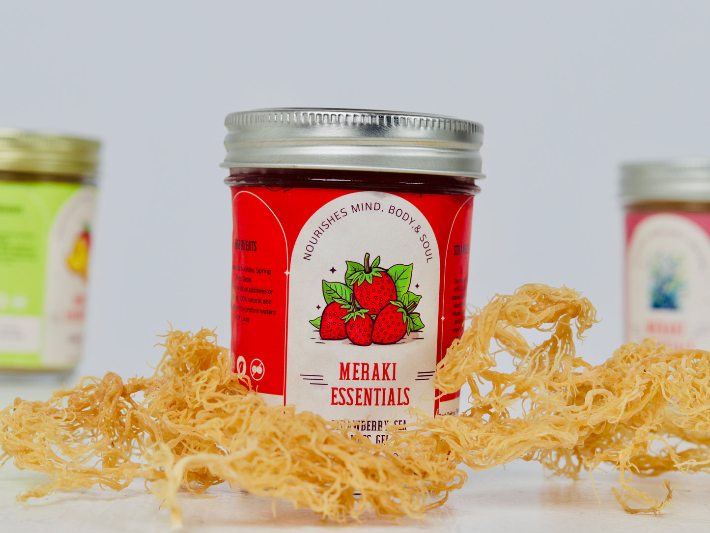 Strawberry Sea Moss Gel
